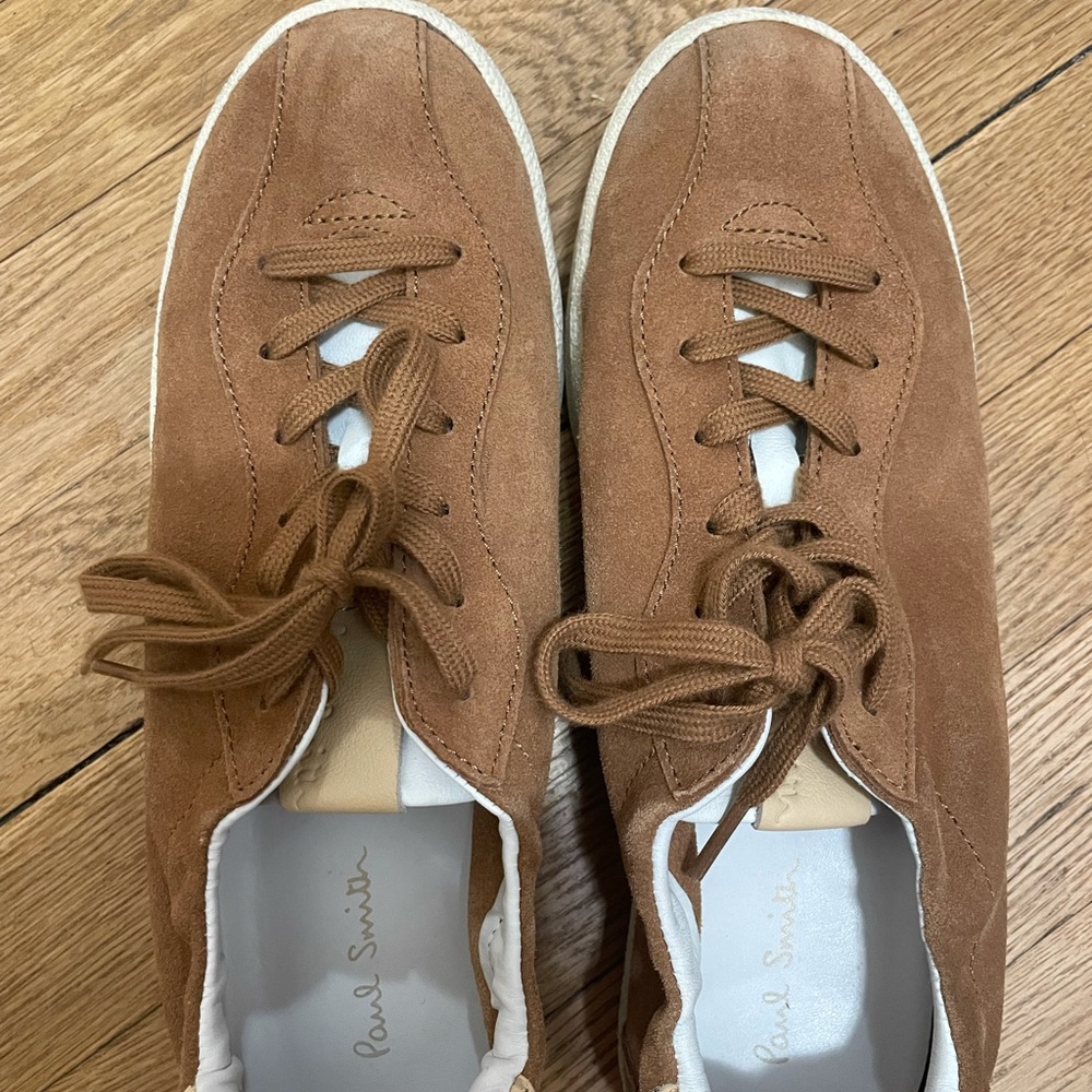 Paul smith brown suede sneakers